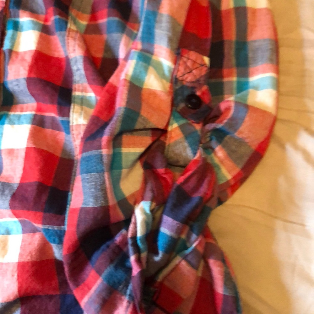 Pink Long Sleeve Passport Flannel - Picture 8 of 10